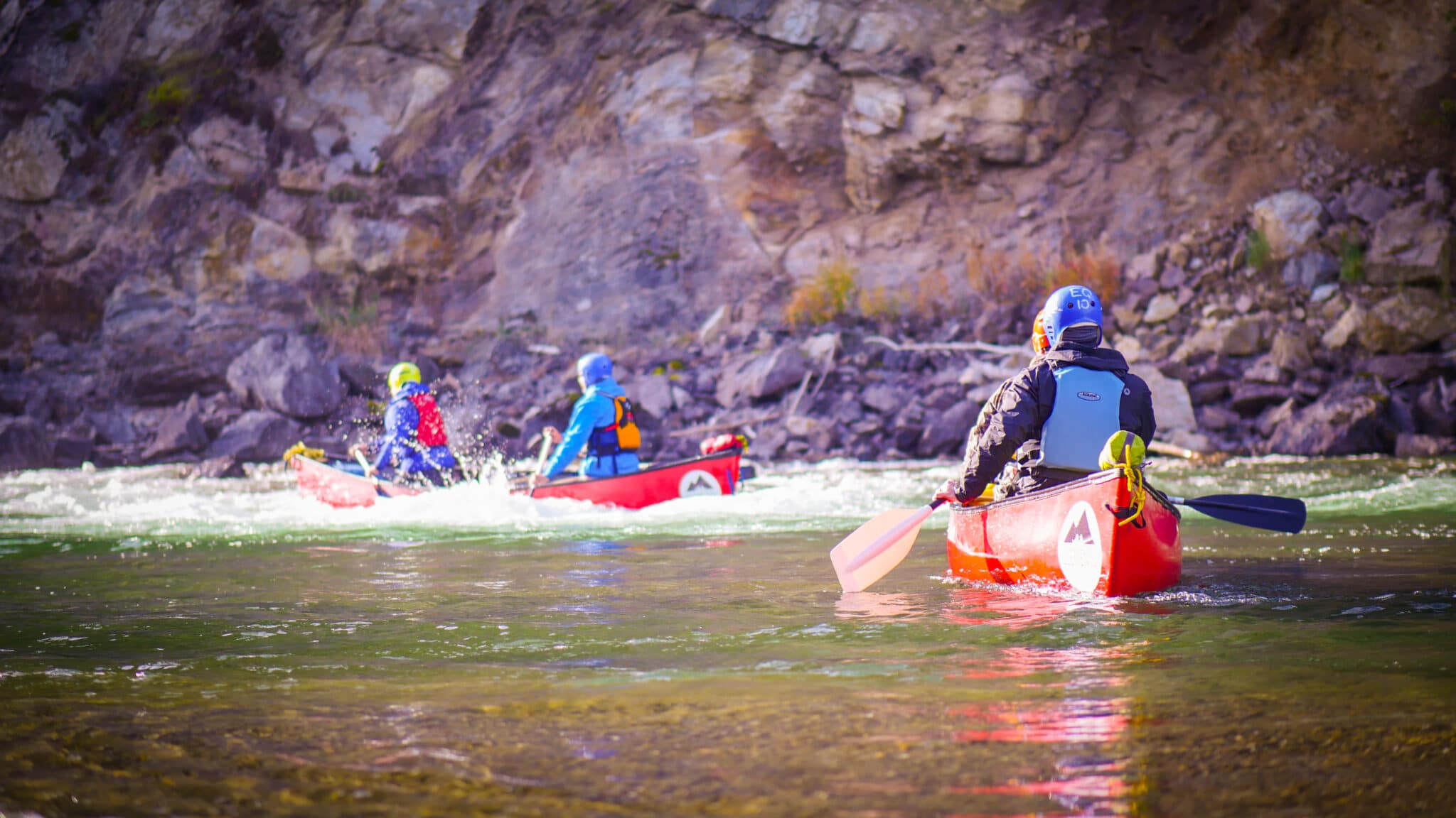 Weekend River Canoeing Courses in BC Vernon Okanagan