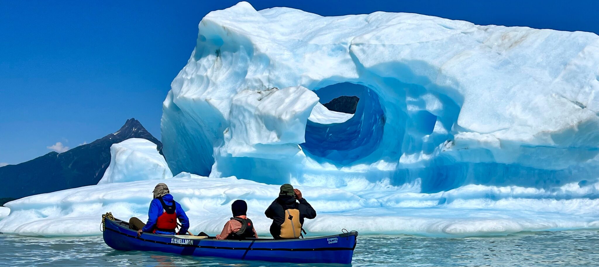 lower stikine river expedition, iceberg